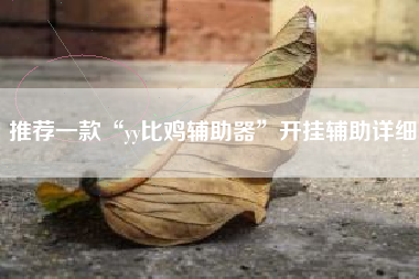 推荐一款“yy比鸡辅助器	”开挂辅助详细