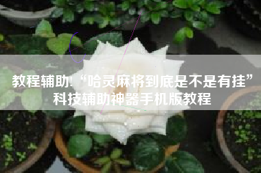 教程辅助!“哈灵麻将到底是不是有挂”科技辅助神器手机版教程