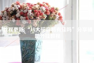 教程更新!“八大碗麻将有挂吗	”分享辅助外挂教程